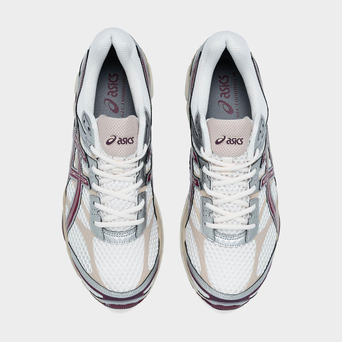 Men's ASICS GEL-Cumulus 16 Casual Shoes - Cream/Beniimo Purple - image 5